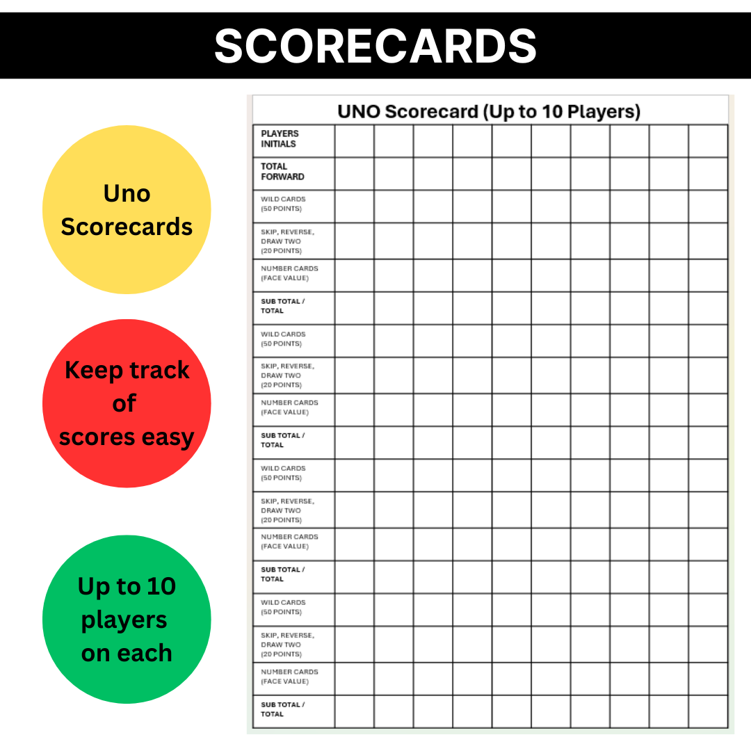 Uno Card Game with 2 Sweet Bags & Uno Scorecard Mattel bundle | Kids Games, Playing Cards, Card Games, Travel Games, Family Games
