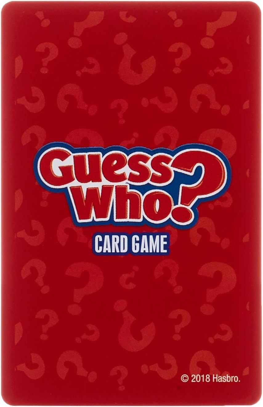 Hasbro Gaming Guess Who? Card Game for Kids Ages 5 and Up, 2 Player Guessing Game