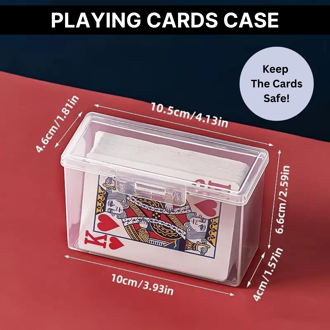 Uno Card Game & Playing Cards + Uno Case and Deck of Cards Case - Travel Games Set | Kids Games, Family Game, Pack of Cards, Travel Games For Adults